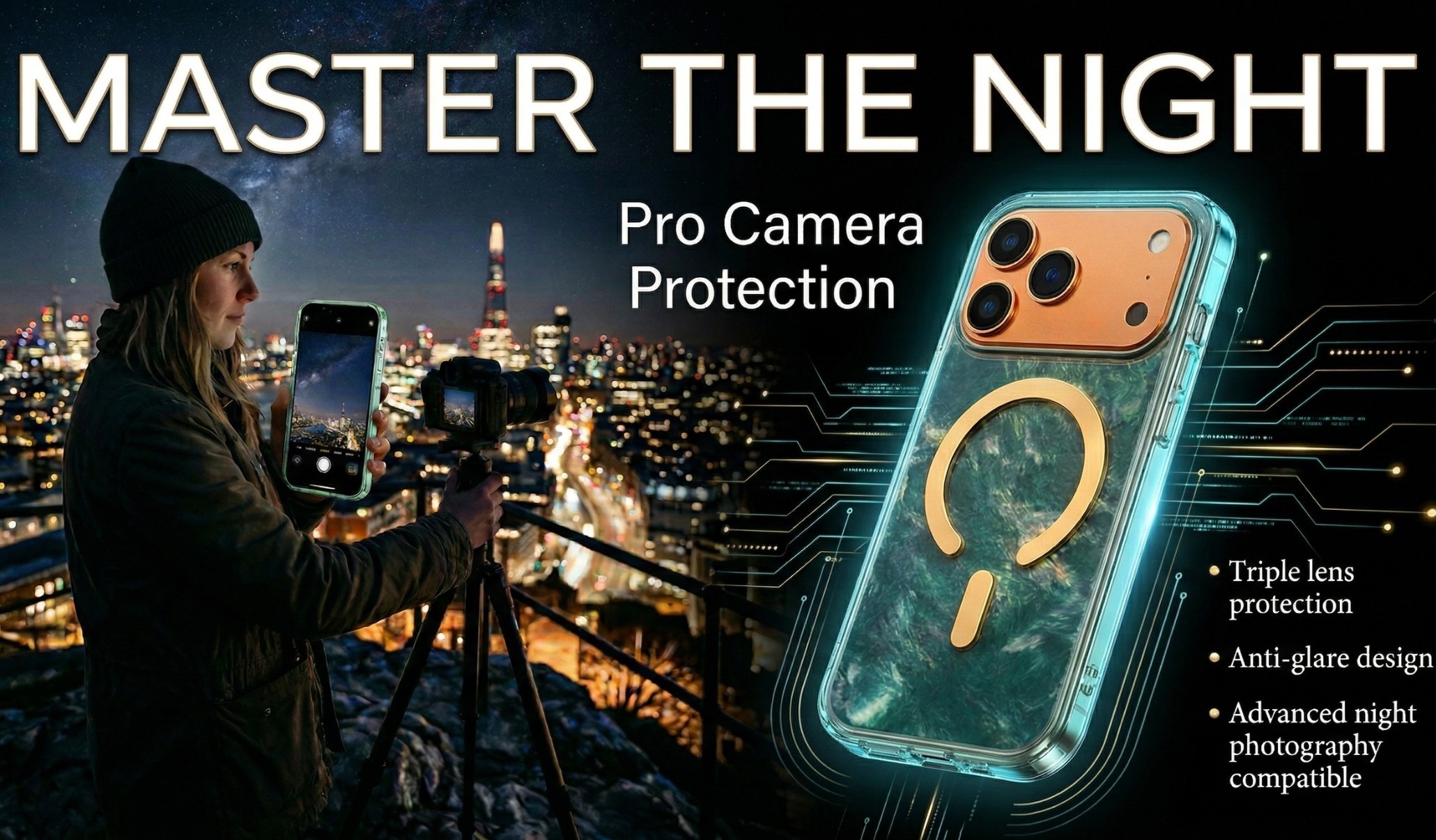 Master the Night · Camera Case