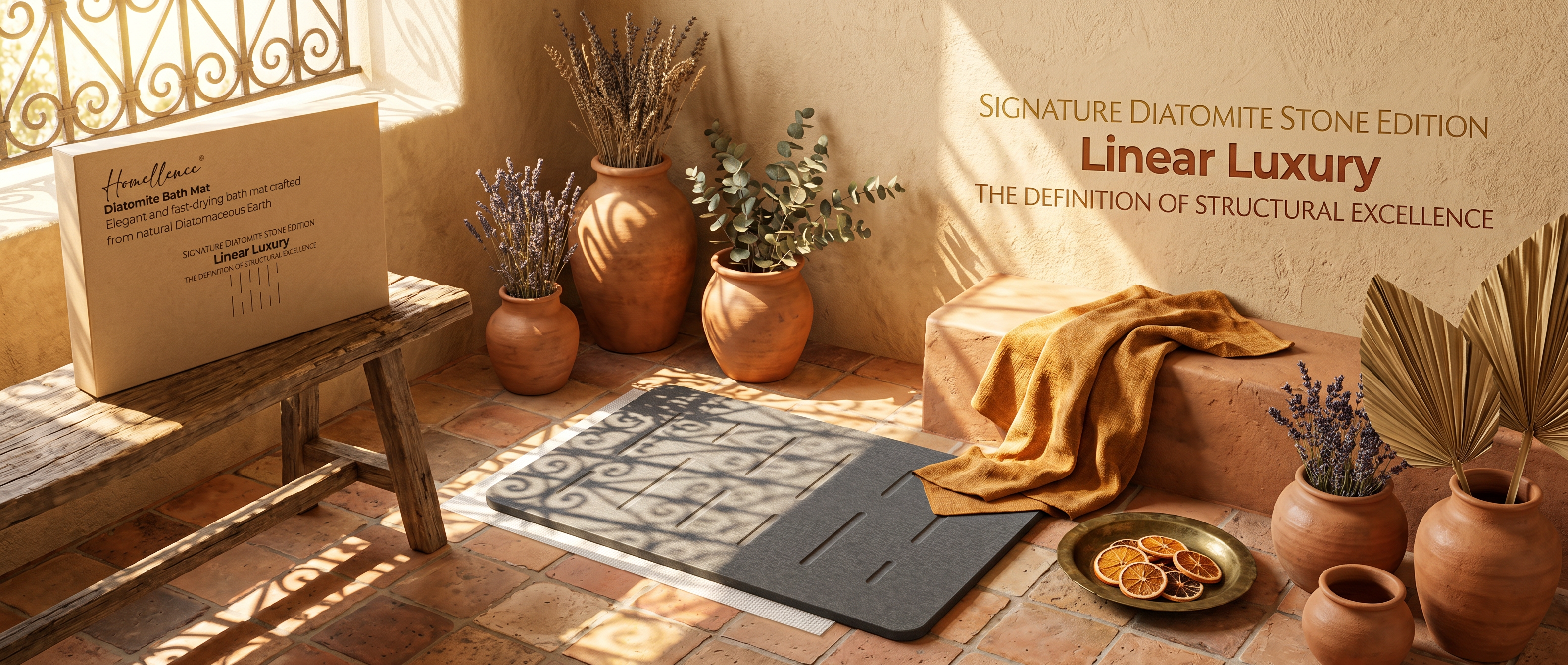 Linear Luxury · Bath Mat